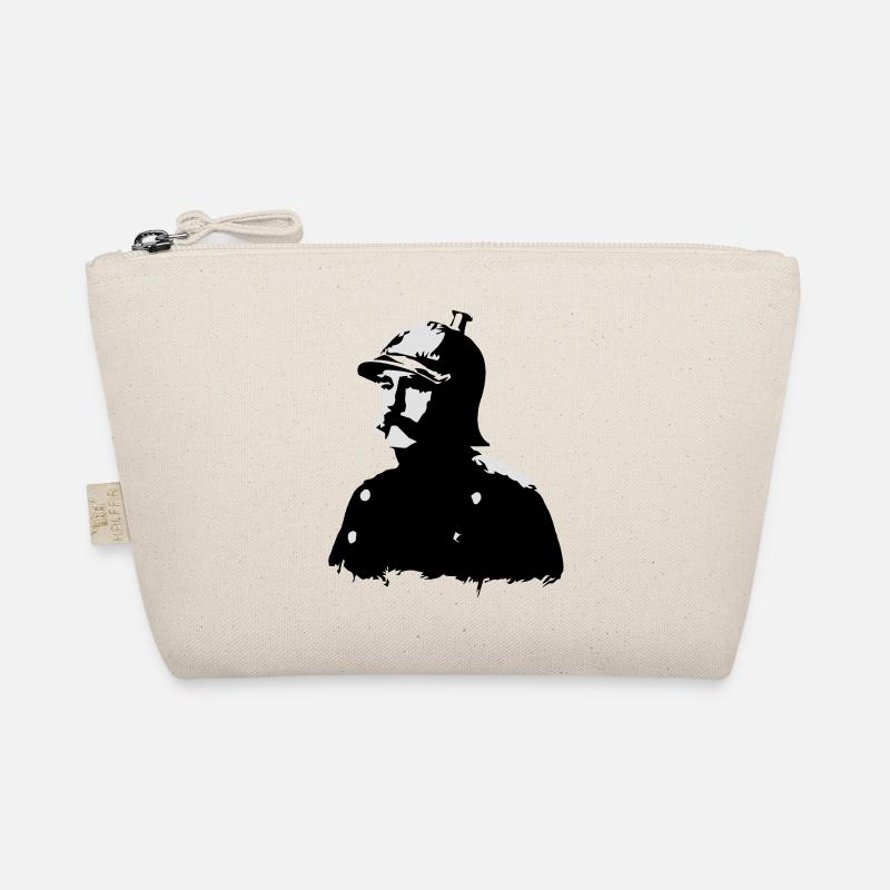 Otto von Bismarck (Zweifarbig) - Bio-Täschchen - Natur