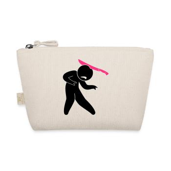 Un zombie dans la tête avec une machette - Trousse biologique - nature - Devant
