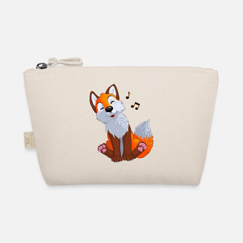 Singender Fuchs Bio-Täschchen