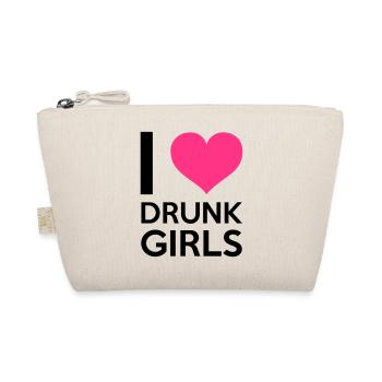 I Love Drunk Girls - Bio-Täschchen - Natur - Vorne