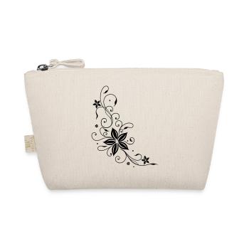 Floral Tribal and Tattoo ornament. - Organic Pouch - nature - Front