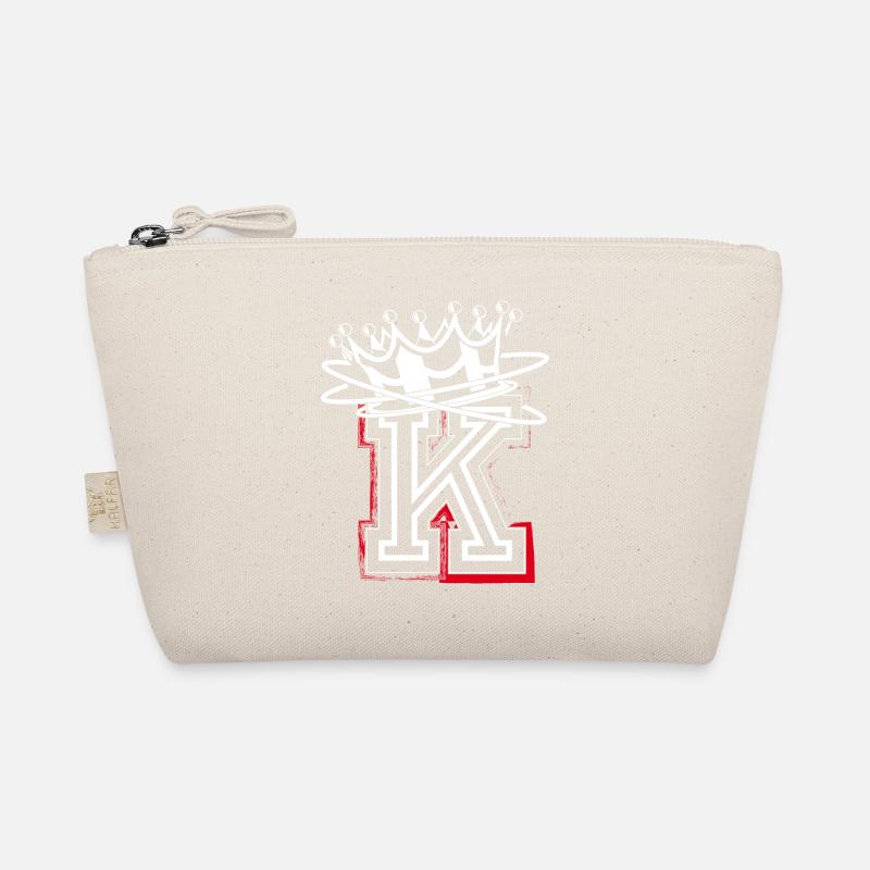 Lettre K avec couronne Trousse biologique