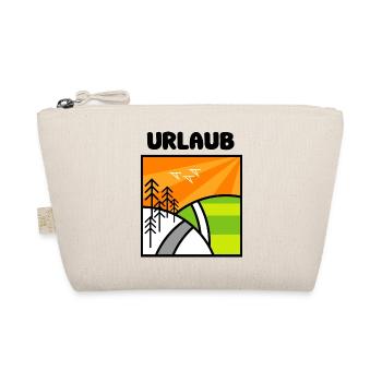 urlaub natur nature landschaft berge minimal icon - Bio-Täschchen - Natur - Vorne
