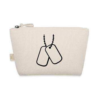 Dog Tags - Organic Pouch - nature - Front