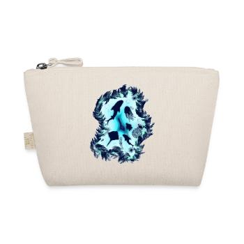 Underwater in the sea with sea life for divers - Organic Pouch - nature - Front