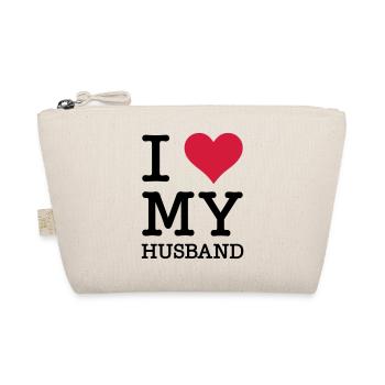 I Love My Husband - Bio-Täschchen - Natur - Vorne