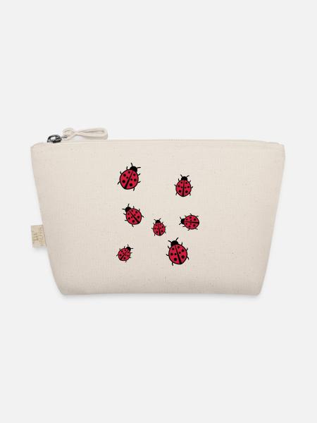Little Ladybug - Organic Pouch - nature - Front