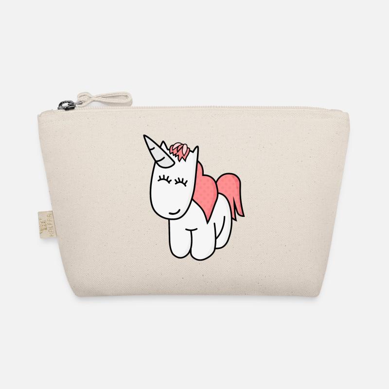 Einhorn - Bio-Täschchen - Natur