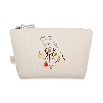 Grill Master Grill Grill Chef's Hat - Organic Pouch - nature - Front