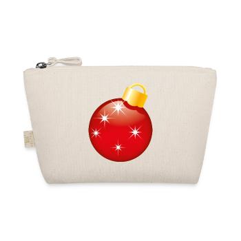 Smiley Christmas bauble - Trousse biologique - nature - Devant