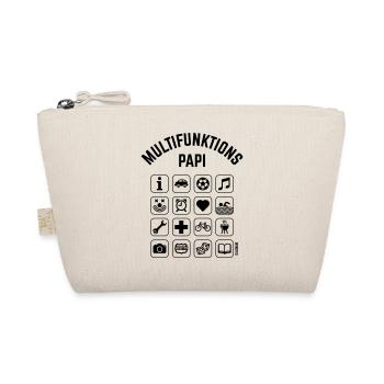 Multifunktions Papi (16 Icons) - Bio-Täschchen - Natur - Vorne