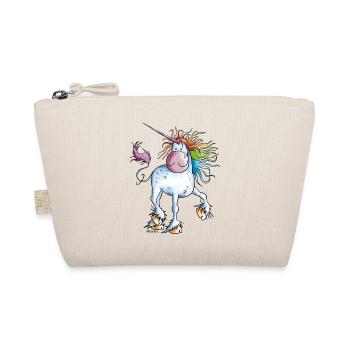 Rainbow Unicorn - Organic Pouch - nature - Front