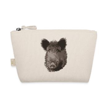 Wild Boar - Wildschwein - Keiler - Bio-Täschchen - Natur - Vorne