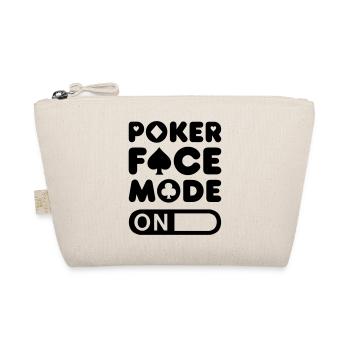 Poker Face Mode - Bio-Täschchen - Natur - Vorne