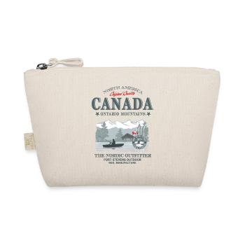 Canada - Fishing - Bio-Täschchen - Natur - Vorne