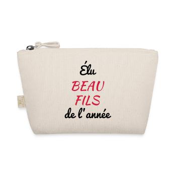 Stepson Schwiegersohn Beau Fils Baby Bébé Birth - Organic Pouch - nature - Front