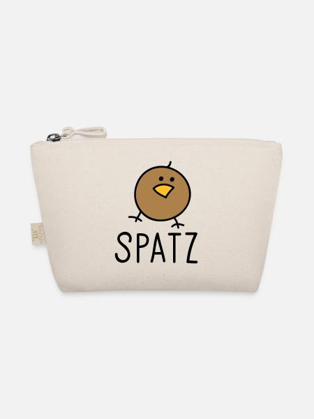 Spatz - Bio-Täschchen - Natur