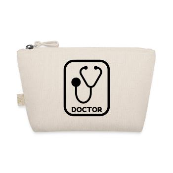 Arzt / Medizin / Ärztin / doctor - Bio-Täschchen - Natur - Vorne