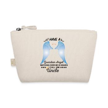 My Uncle Is My Guardian Angel - Organic Pouch - nature - Front