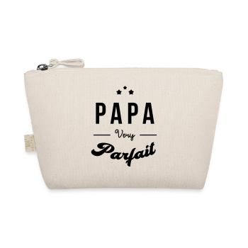 Papa - Fête des Pères - Anniversaire - Bébé - Trousse biologique - nature - Devant