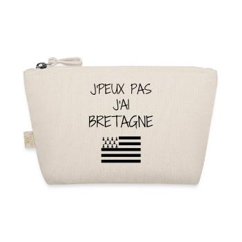 Bretagne / Breton / Bretonne / BZH / Breizh - Organic Pouch - nature - Front