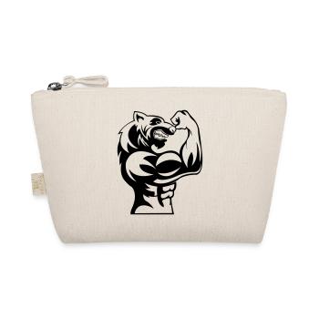 strong_wolf_001 - Organic Pouch - nature - Front