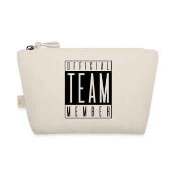 team member official - Bio-Täschchen - Natur - Vorne