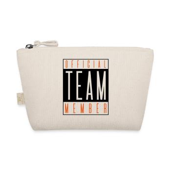 team member official - Bio-Täschchen - Natur - Vorne