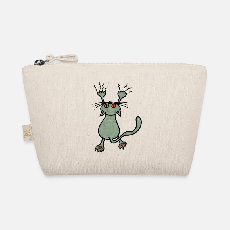 Wild cat green Organic Pouch