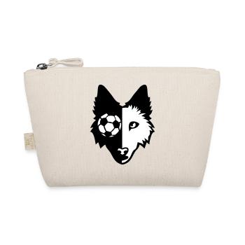 football logo chien gardien port ballon club - Trousse biologique - nature - Devant