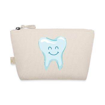 Laughing tooth - teeth - dentist - Organic Pouch - nature - Front