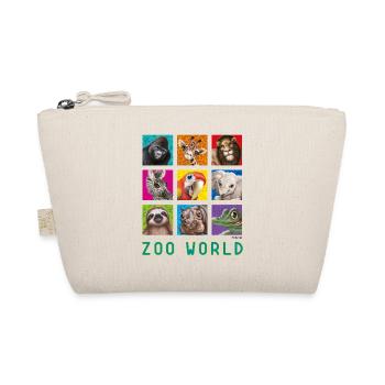 PD Moreno Zoo World 2 - Organic Pouch - nature - Front