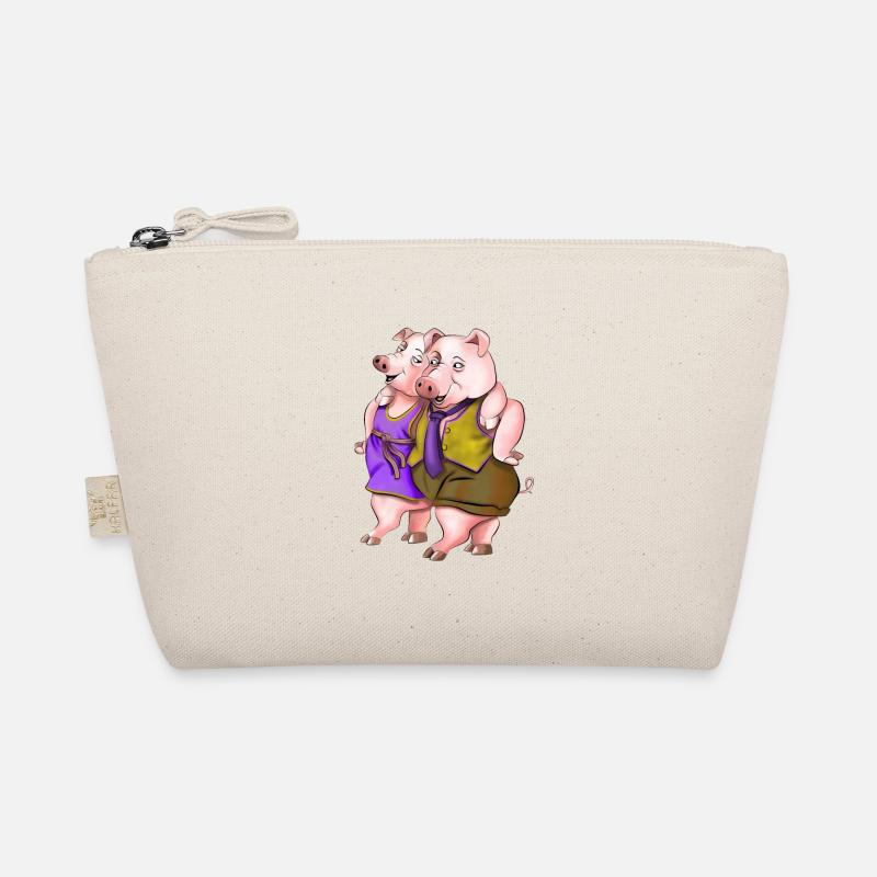 Schweine Bio-Täschchen