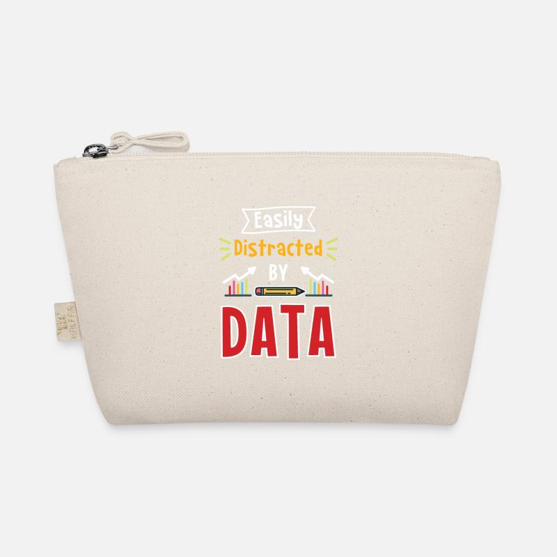 Easily distracted by data for data analysts Organic Pouch