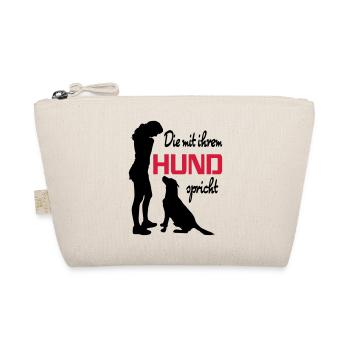 Mit Hund sprechen - Bio-Täschchen - Natur - Vorne