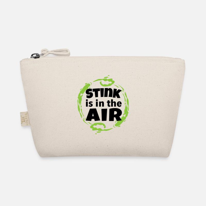 Gestank liegt in der Luft - Stink is in the air - Bio-Täschchen - Natur