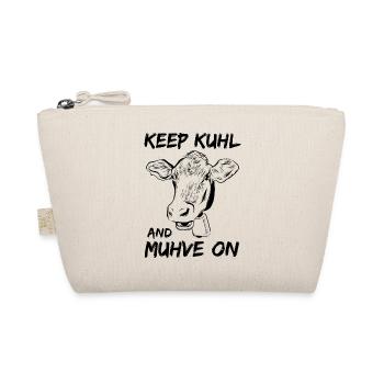 Kuh Kühe - Bio-Täschchen - Natur - Vorne
