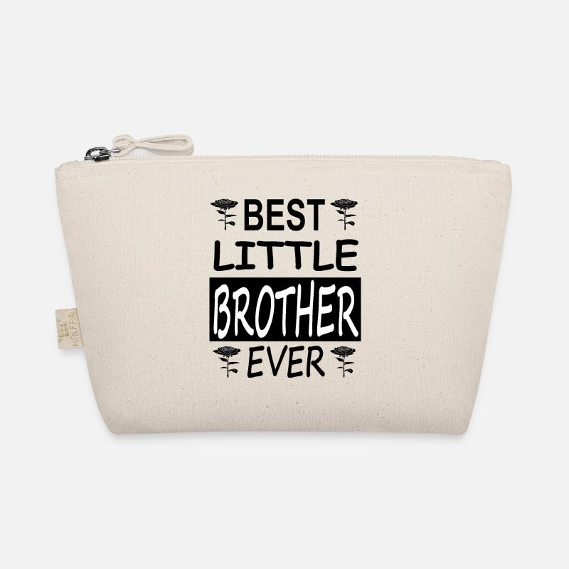 kleiner Bruder bester Bruder Spruch Geschenk Bio-Täschchen