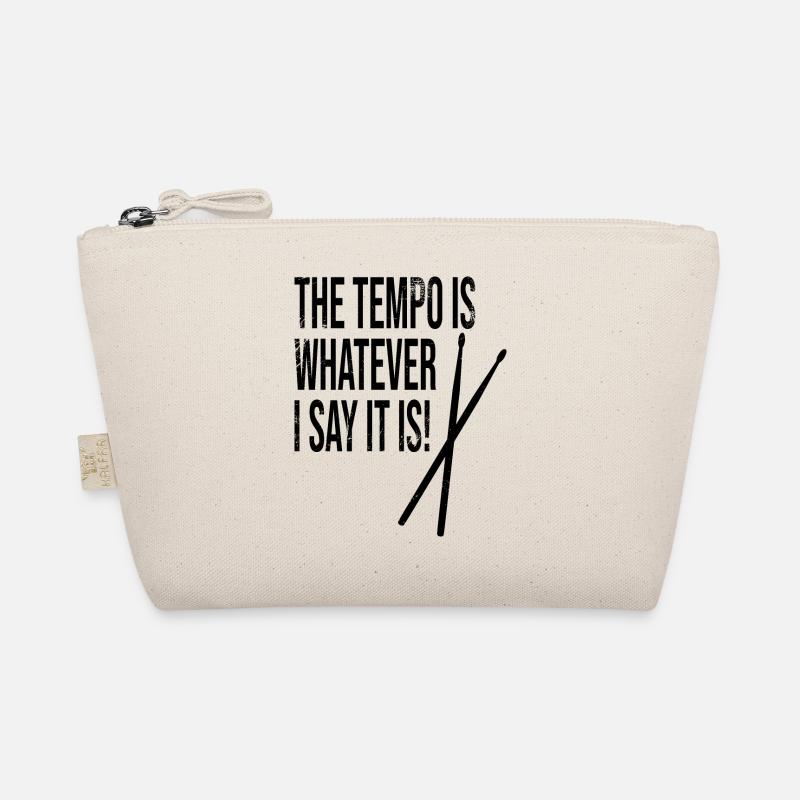 The Tempo Is Whatever I Say It Is / Drumsticks Bio-Täschchen