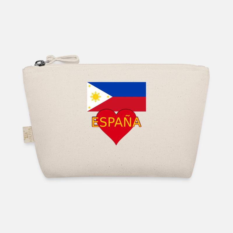 Flagge Philippinen Spanien Bio-Täschchen