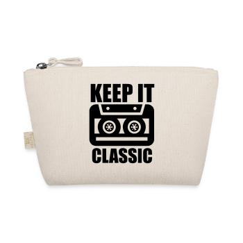 Keep it classic Music - Bio-Täschchen - Natur - Vorne