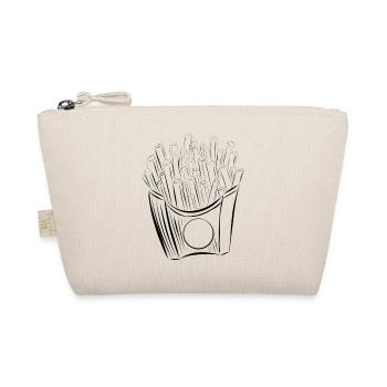 Fries bag, fast food, potato spades - Organic Pouch - nature - Front
