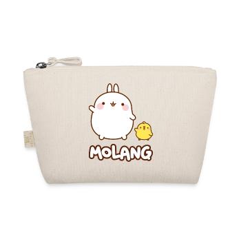 Molang Piu Piu Friends Pose - Organic Pouch - nature - Front