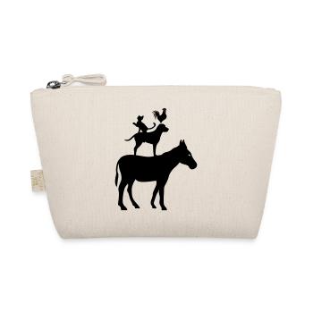 Bremen Town Musicians - Organic Pouch - nature - Front