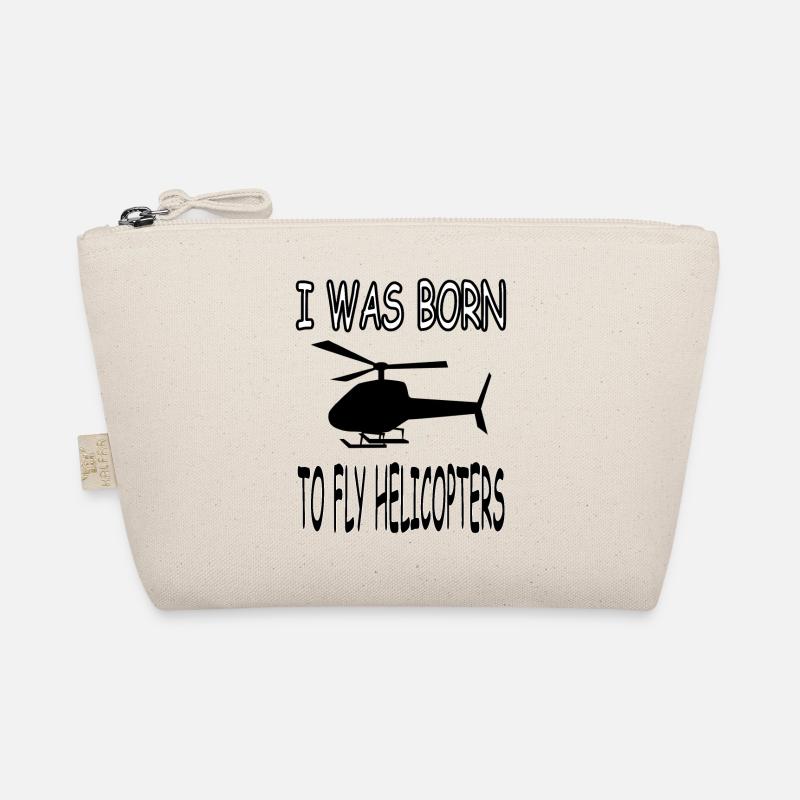 I am helicopter pilot helicopter flying Organic Pouch
