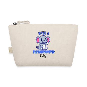Elefantastic Day Elephant Drôle Dire drôle - Trousse biologique - nature - Devant
