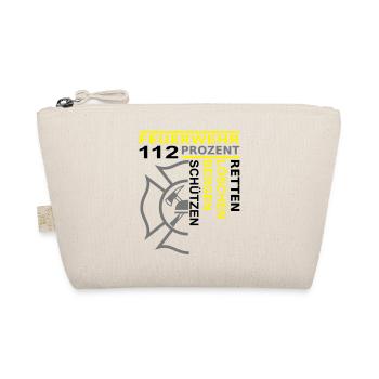 Feuerwehr 112 Retten Löschen Bergen Schützen - Bio-Täschchen - Natur - Vorne