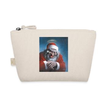 Santa Claus Santa Claus by Sebastian Krüger - Organic Pouch - nature - Front