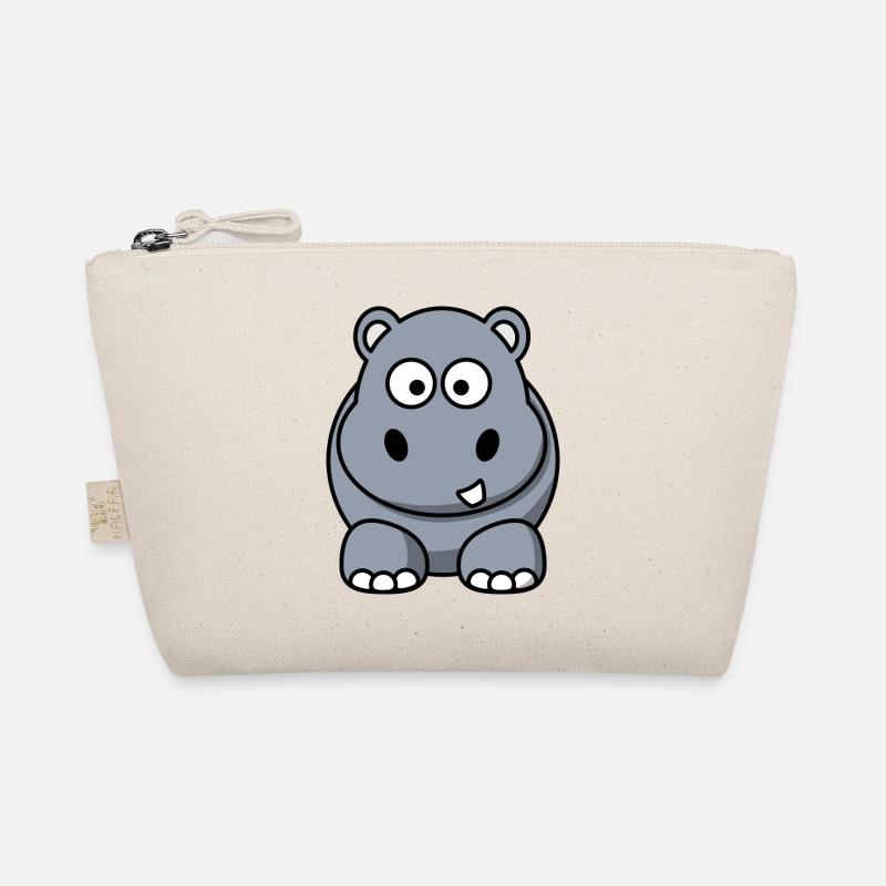 Nilpferd Bio-Täschchen