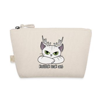 Le renne était hors de dictons drôles de Noël de chat - Trousse biologique - nature - Devant